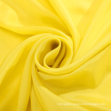 Solid color wholesale natural yellow chinese raw habotai 6a mulberrry silk fabric 100% pure